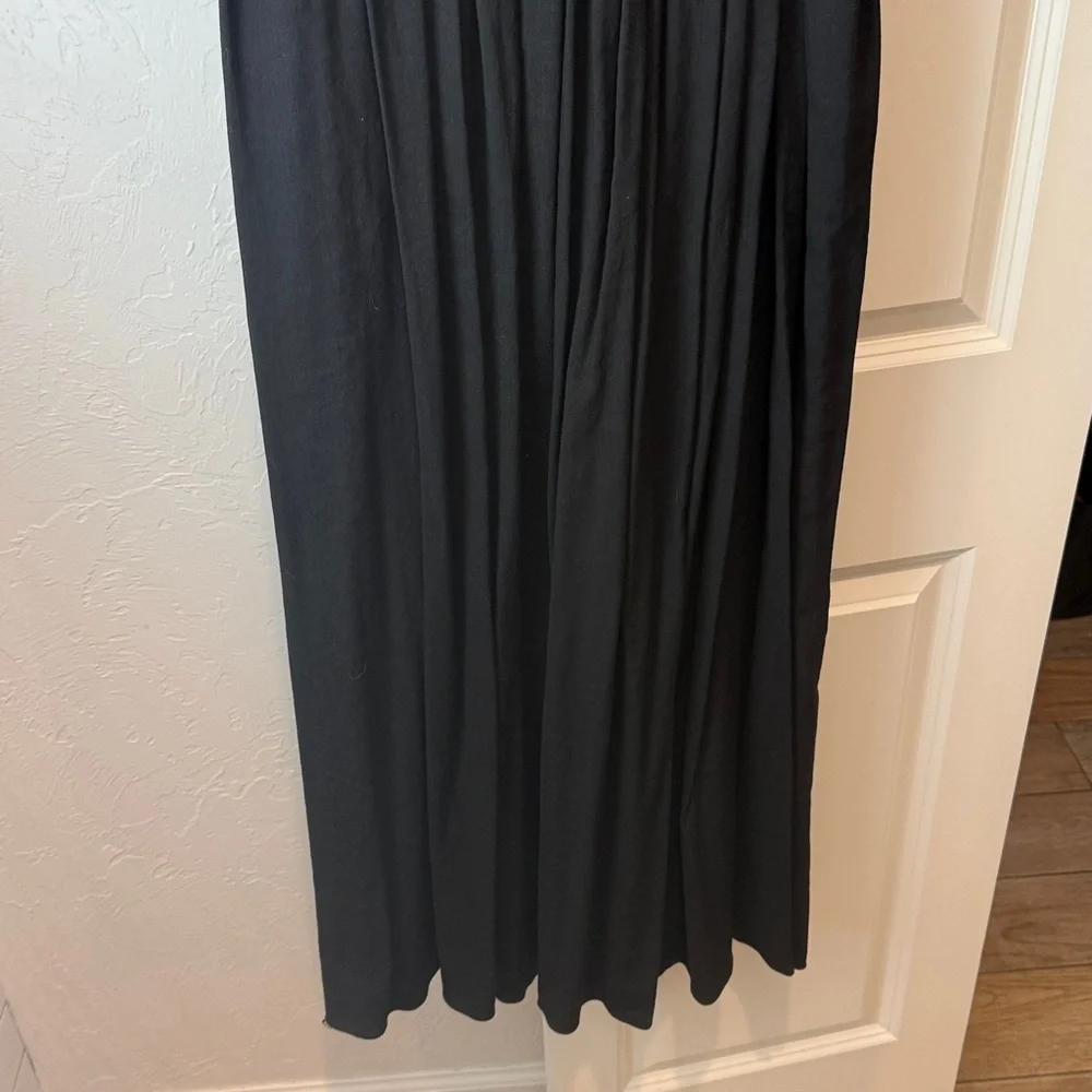 NWT| Matteau Linen Black Maxi Dress - Picture 5 of 6